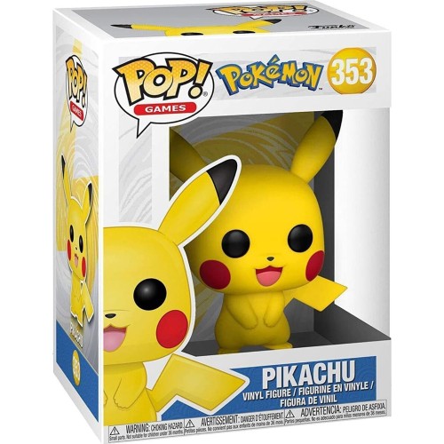 Funko Pop! Games: Pokemon - Pikachu N.353 Συλλεκτική Φιγούρα Βινυλίου - Ιδέα Δώρου 063530 889698315289