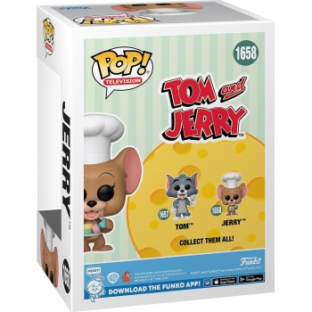 Funko Tom and Jerry Pop! Television: Tom & Jerry - Jerry N.1658 - Collectable Vinyl Figure 098566 889698801607