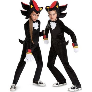 Disquise Sonic The Hedgehog Children's Costume Shadow Deluxe Sonic Movie 4-6 Years 109-126Cm. 162029L 192995082519