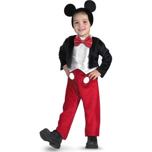 Disquise Disney Mickey Mouse Παιδική Στολή Mickey Deluxe 3Τ-4Τ Ετών 99-107Εκ. 129059M 192995050945