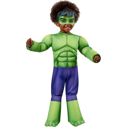 Rubies Marvel Avengers Kids Hulk Deluxe Costume UK 3-4 Years 98-104Cm. 702737S 5212054704611