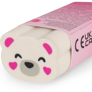 Legami Scented Eraser, Polar Bear, Vanilla Fragrance, Soft Eraser, Clean And Precise Erasing TBEKIT1 8052694025878