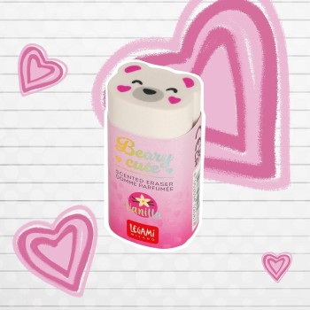 Legami Scented Eraser, Polar Bear, Vanilla Fragrance, Soft Eraser, Clean And Precise Erasing TBEKIT1 8052694025878