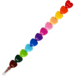 Legami Milano Μαρκαδόρος Σχεδίου 1.5Mm Dream, 12 Διαφορετικά Χρώματα, Κηρομπογιές Για Παιδιά, Κηρομπογιές Σε Σχήμα Καρδιάς STCKI
