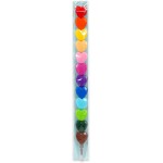 Legami 12 Stackable Crayons, 12 Different Colors For Coloring, Crayons For Children, Heart-Shaped Crayon, Dream In Colour STCKIT