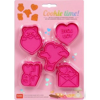 Legami Milano Φόρμες Κοπής Μπισκότων Cookie Time Love VCC0001 8052694025809