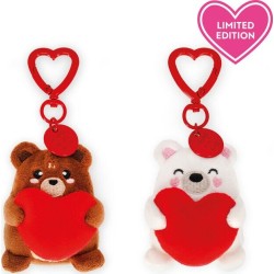 Legami Σετ 2 Mini Λούτρινα Μπρελόκ - Teddy Bears - Μαλακό! SPK0001 8052694026318