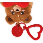 Legami Σετ 2 Mini Λούτρινα Μπρελόκ - Teddy Bears - Μαλακό! SPK0001 8052694026318
