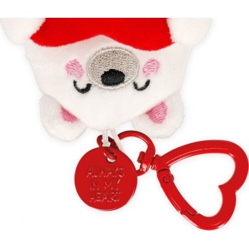 Legami Σετ 2 Mini Λούτρινα Μπρελόκ - Teddy Bears - Μαλακό! SPK0001 8052694026318