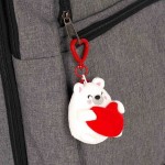 Legami Σετ 2 Mini Λούτρινα Μπρελόκ - Teddy Bears - Μαλακό! SPK0001 8052694026318