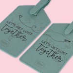 Legami Set of 2 Luggage Tags - Lets Get Lost Together NLUG0006 8052694005221