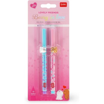 Legami Σετ Με 2 Στυλό Gel Lovely Friends, Περιορισμένης Έκδοσης, Valentine LEG CPPSET1 8052694026288