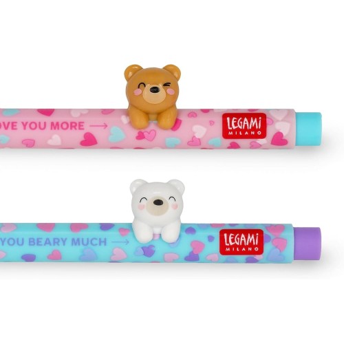 Legami Σετ Με 2 Στυλό Gel Lovely Friends, Περιορισμένης Έκδοσης, Valentine LEG CPPSET1 8052694026288