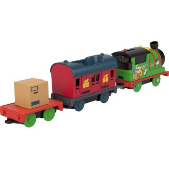 Mattel Fisher-Price Τόμας Μηχ/Τα Τρένα Με 2 Βαγόνια Thomas And Friends Percy’S Mail Delivery With Cargo HFX97 / HMK04 1947351291