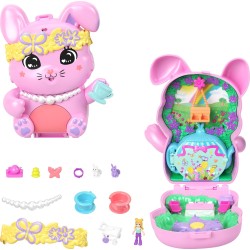 Mattel Polly Pocket Tea Party Bunny Compact Σετ Παιχνιδιών JFG56 / JCR40 194735274918