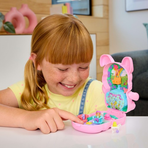 Mattel Polly Pocket Tea Party Bunny Compact JFG56 / JCR40 194735274918