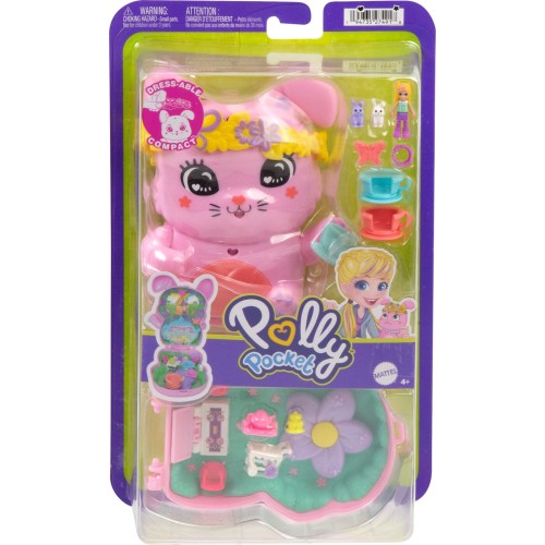 Mattel Polly Pocket Tea Party Bunny Compact JFG56 / JCR40 194735274918