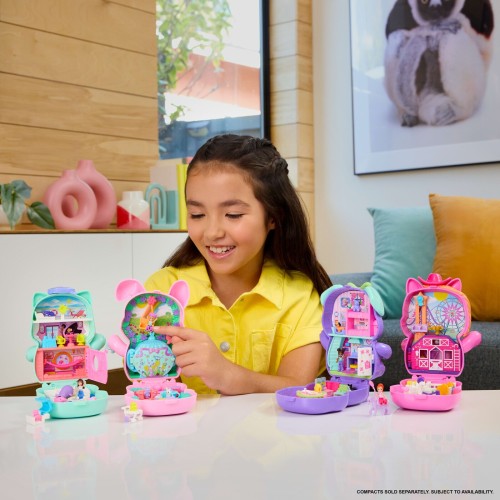 Mattel Polly Pocket Pony Rodeo Compact Σετ Παιχνιδιών JFG56 / JCR39 194735275007
