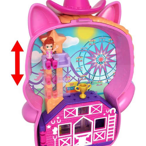 Mattel Polly Pocket Pony Rodeo Compact Σετ Παιχνιδιών JFG56 / JCR39 194735275007