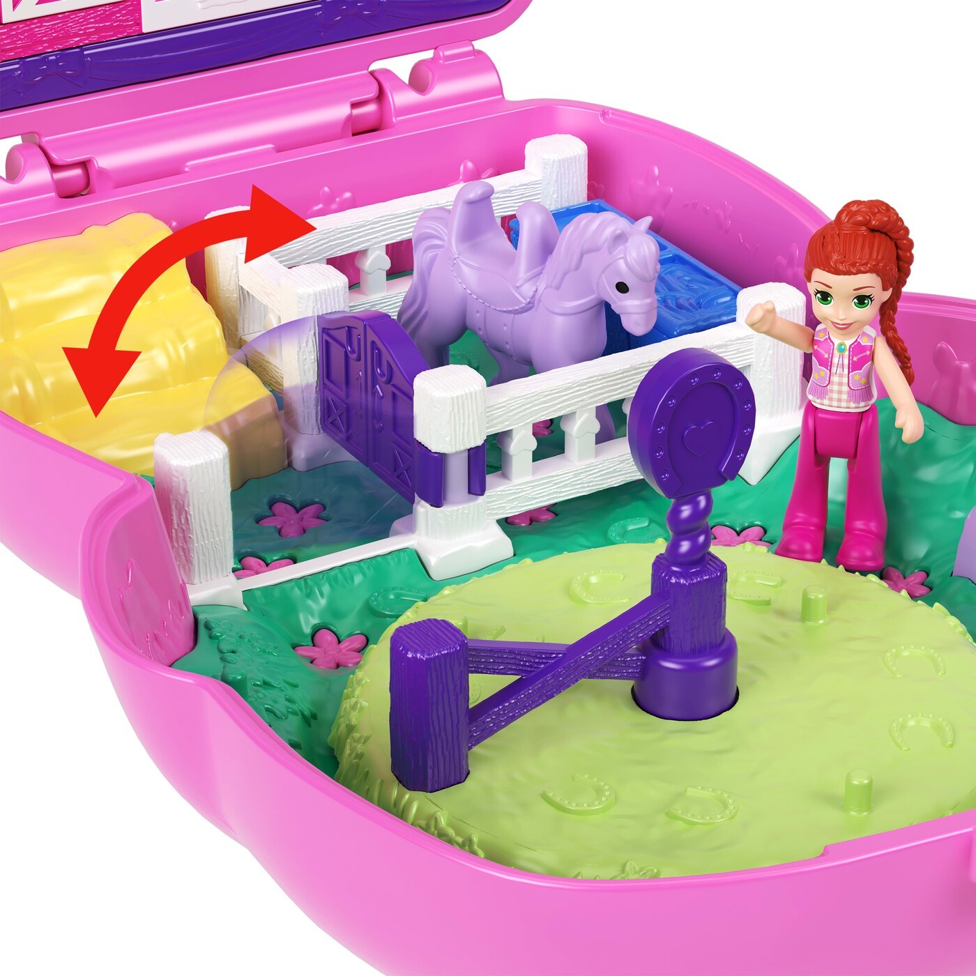 Polly Pocket Rodeo Mattel Polly Pocket Pony Rodeo Compact JFG56 / JCR39 | Toys-shop.gr