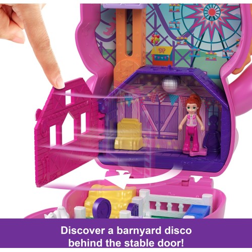 Mattel Polly Pocket Pony Rodeo Compact Σετ Παιχνιδιών JFG56 / JCR39 194735275007