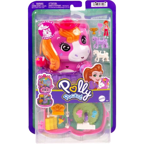Mattel Polly Pocket Pony Rodeo Compact Σετ Παιχνιδιών JFG56 / JCR39 194735275007