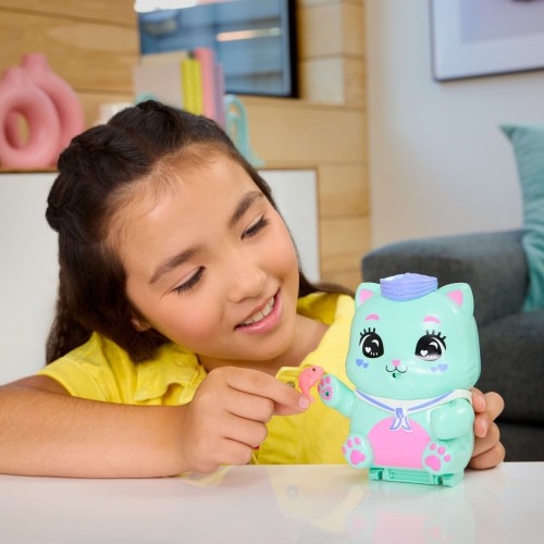 Mattel Polly Pocket Set Sail Kitty Compact Σετ Παιχνιδιών JFG56 / JCR37 194735274963