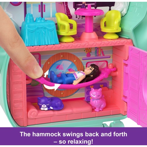 Mattel Polly Pocket SET Sail Kitty Compact JFG56 / JCR37 194735274963