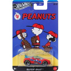 Mattel Hot Wheels Silver Series Snoopy Peanuts 75Th Anniversary Super Gnat  JDY88 / JCB84 194735267668