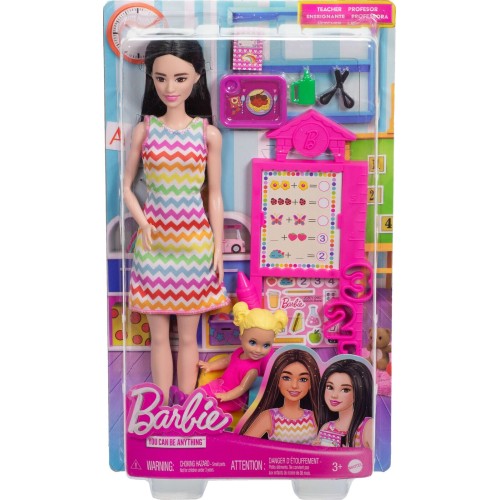 Mattel Barbie Teacher Κούκλα JCR71 / JCR77 194735275236