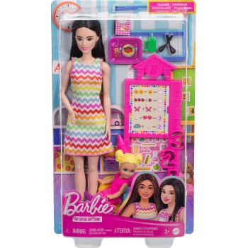 Mattel Barbie Teacher Κούκλα JCR71 / JCR77 194735275236