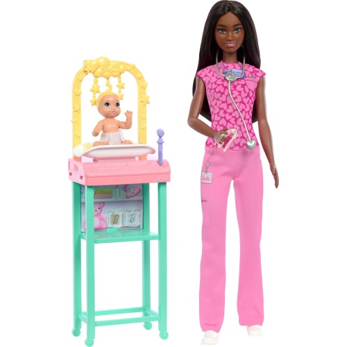 Mattel Barbie Baby Doctor Doll JCR71 / JCR73 194735275229