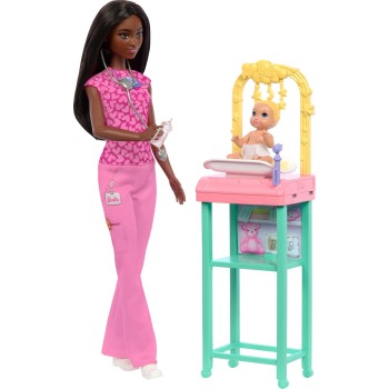 Mattel Barbie Baby Doctor Doll JCR71 / JCR73 194735275229