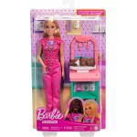 Mattel Barbie Baby Doctor Κούκλα JCR71 / JCR72 194735275274