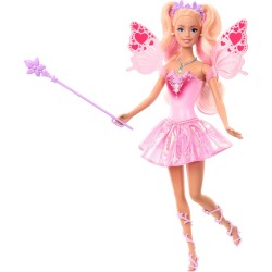 Mattel Barbie Fantasy Fairy 11" Doll With Color Change Wings And Outfit Κούκλα JCP76 194735274710