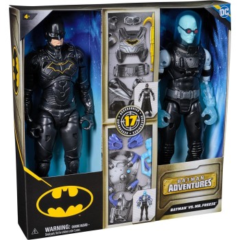 Spin Master DC The Batman Dc Comics Batman Adventures Battle  – Batman Vs. Mr. Freeze Με Αξεσουάρ 102478 681147020382