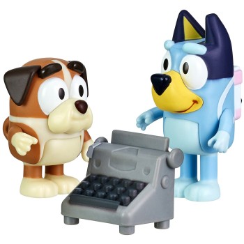 Giochi Preziosi Bluey Figure 2 Bluey School Friends Bluey & Winton BLY88000 8056379187790