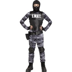 fun world Swat Commando Children's Costume UK 7-8 Years 122-128Cm. 5153-2 5212054702389