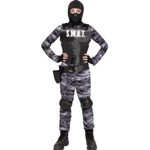 fun world Swat Commando Παιδική Στολή UK 7-8 Ετών 122-128Εκ. 5153-2 5212054702389