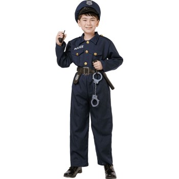 fun world Children's Police Costume 10-12 Years 149Cm. 5160-5 5212054703607