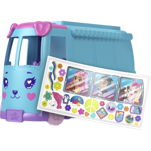 Mattel Polly Pocket PET Mobile Adventure Playset JCC22 194735268054