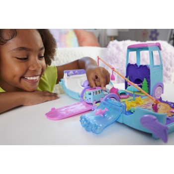 Mattel Polly Pocket PET Mobile Adventure Playset JCC22 194735268054