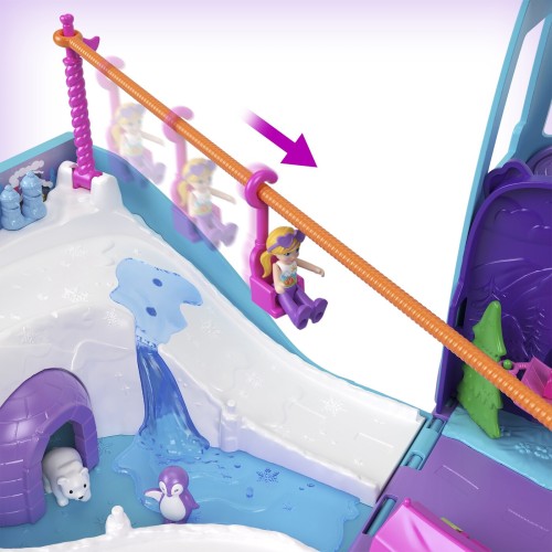 Mattel Polly Pocket Pet Mobile Adventure - Τροχόσπιτο Με Ζωάκια Σετ Παιχνιδιών JCC22 194735268054