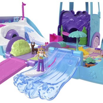 Mattel Polly Pocket PET Mobile Adventure Playset JCC22 194735268054
