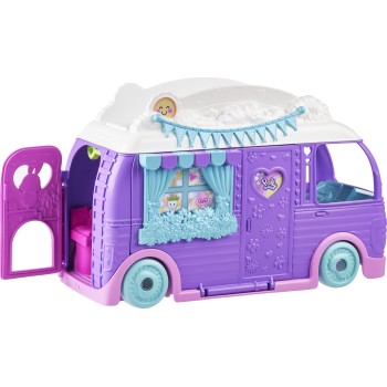 Mattel Polly Pocket Τροχόσπιτο Σετ Παιχνιδιών JCC32 194735268023