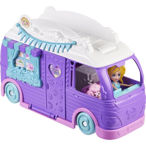 Mattel Polly Pocket Τροχόσπιτο Σετ Παιχνιδιών JCC32 194735268023