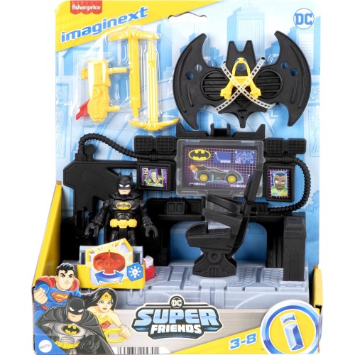 Mattel Fisher-Price Imaginext DC Super Friends Bat Command Center Κέντρο Ελέγχου JFD93 194735294701