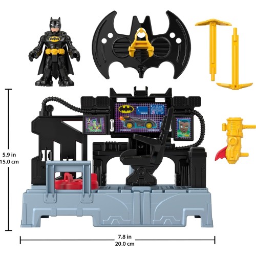 Mattel Fisher-Price Imaginext DC Super Friends Bat Command Center Κέντρο Ελέγχου JFD93 194735294701