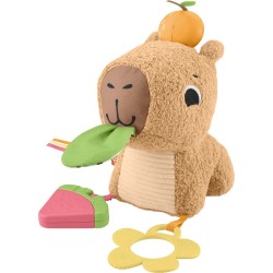 Mattel Fisher-Price Sensimals Μαλακό Καπιμπάρα Δραστηριοτήτων Λούτρινο Παιχνίδι HYR54 194735254262