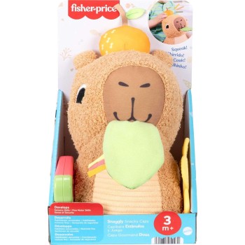 Mattel Fisher-Price Sensimals Μαλακό Καπιμπάρα Δραστηριοτήτων Λούτρινο Παιχνίδι HYR54 194735254262
